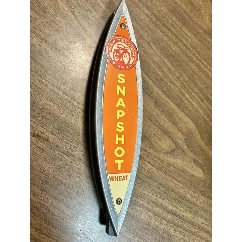 New Belgium Snapshot Wheat Tap‎ Handle – Pub Style Bar Decor